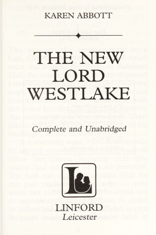 Cover of The New Lord Westlake