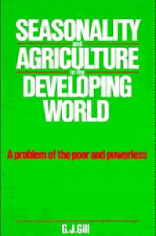 Cover of Seasonality and Agriculture in the Developing World