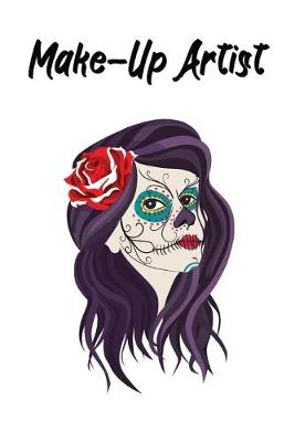 Book cover for Make-Up Planer - Mexican Skull Girl