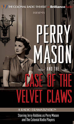 Book cover for Perry Mason and the Case of the Velvet Claws