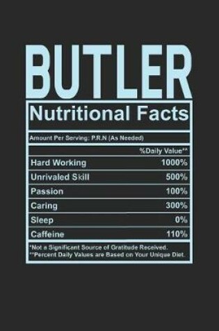 Cover of Butler Nutritional Facts