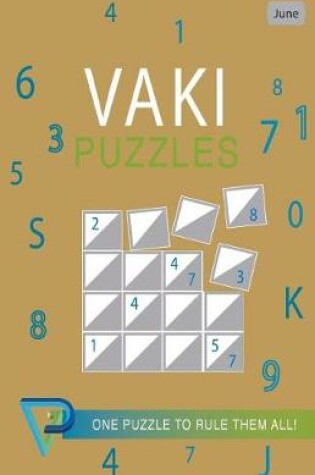 Cover of Vaki Puzzles June