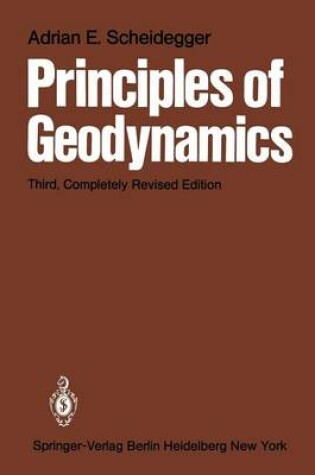 Cover of Principles of Geodynamics