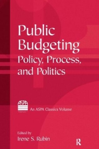 Cover of Public Budgeting