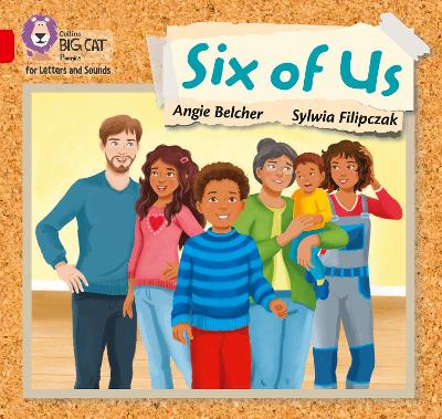 Book cover for Six of us