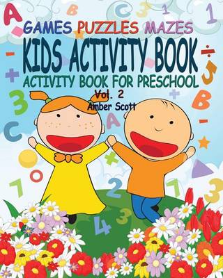 Book cover for Kids Activity Book ( Activity Book For Preschool) - Vol. 2