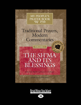 Book cover for My People's Prayer Book: Traditional Prayers, Modern Commentaries (Vol. 01)