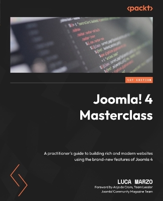 Book cover for Joomla! 4 Masterclass