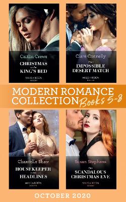Book cover for Modern Romance October 2020 Books 5-8