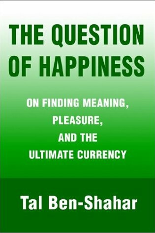 Cover of The Question of Happiness