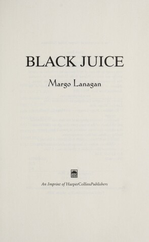 Book cover for Black Juice