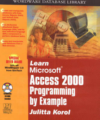 Book cover for Learn MS Access Programming by Example