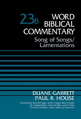 Book cover for Song of Songs and Lamentations, Volume 23B