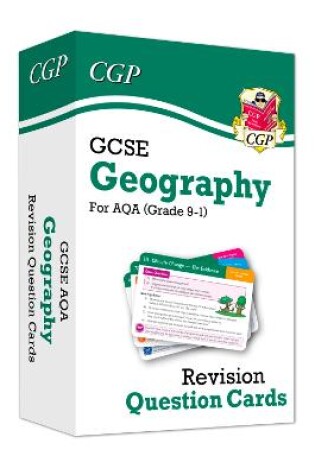 Cover of GCSE Geography AQA Revision Question Cards