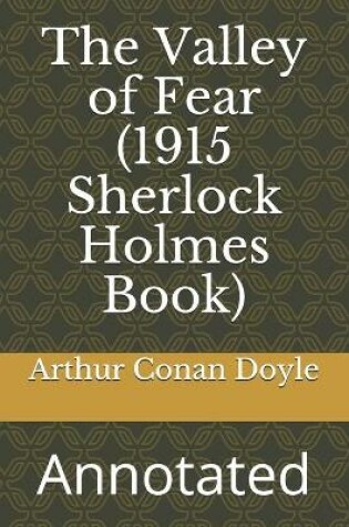 Cover of The Valley of Fear (1915 Sherlock Holmes Book)
