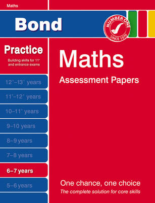 Book cover for Bond Starter Papers in Maths 6-7 Years
