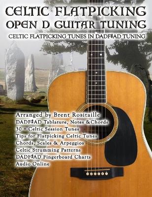 Book cover for Celtic Flatpicking Open D Guitar Tuning