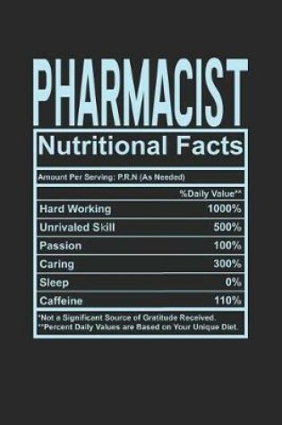 Cover of Pharmacist Nutritional Facts