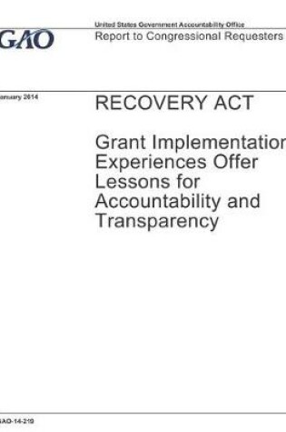 Cover of Recovery ACT