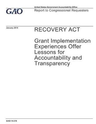 Book cover for Recovery ACT