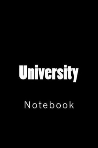 Cover of University