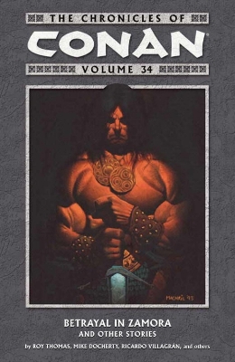 Book cover for The Chronicles Of Conan Volume 34