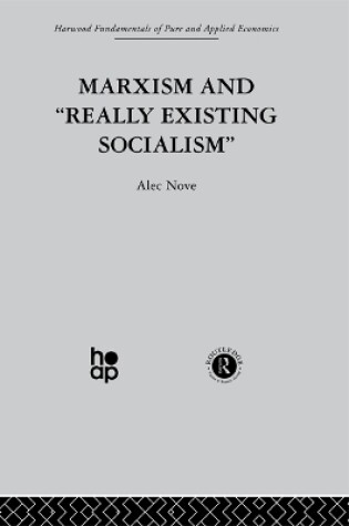 Cover of Marxism and 'Really Existing Socialism'