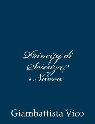 Book cover for Principj di Scienza Nuova