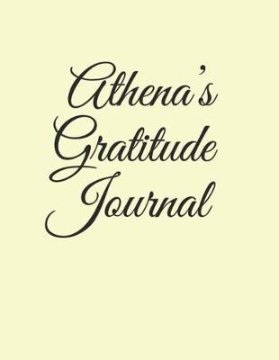 Book cover for Athena's Gratitude Journal