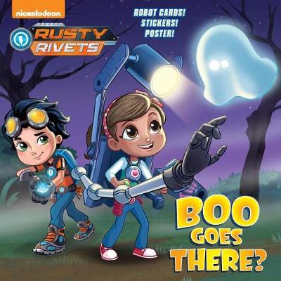 Book cover for Boo Goes There? (Rusty Rivets)
