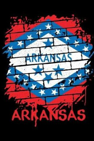 Cover of Graffiti Arkansas State Flag Notebook