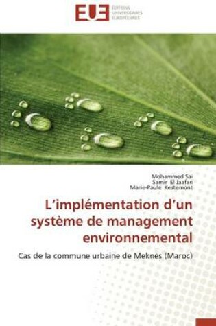 Cover of L Impl mentation D Un Syst me de Management Environnemental