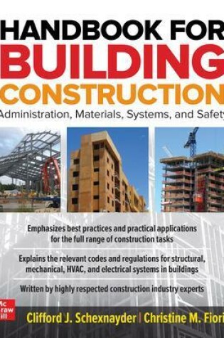 Cover of Handbook for Building Construction: Administration, Materials, Design, and Safety