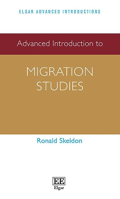 Book cover for Advanced Introduction to Migration Studies