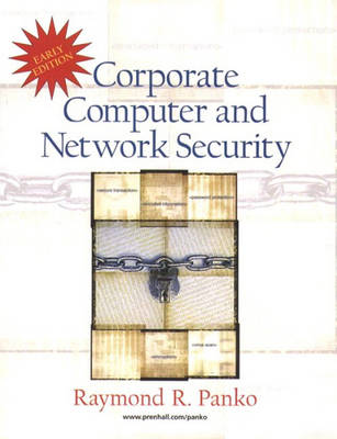 Book cover for Early Edition Corporate Computer and Network Security