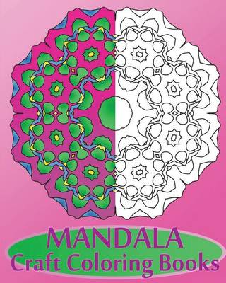 Book cover for Mandala Craft Coloring Books