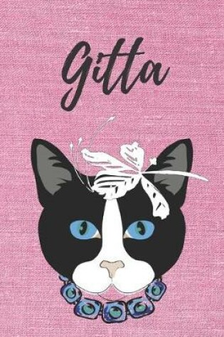 Cover of personalisiertes Notizbuch Katze / Journal / Malbuch / Tagebuch / Kritzelbuch / DIN A5 / Geschenk Gitta