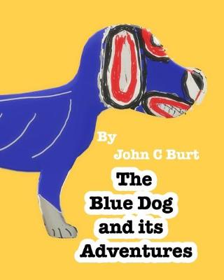 Book cover for The Blue Dog and its Adventures.