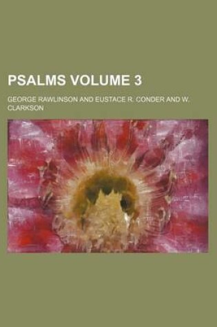 Cover of Psalms Volume 3