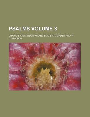 Book cover for Psalms Volume 3