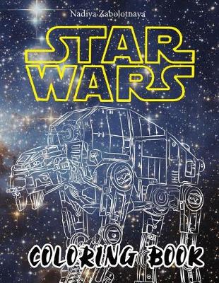 Book cover for Star Wars Coloring Book