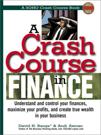 Book cover for A Crash Course in Finance