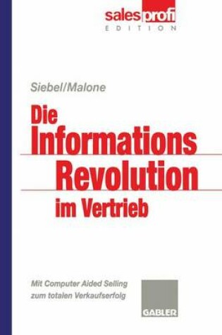 Cover of Die Informationsrevolution im Vertrieb