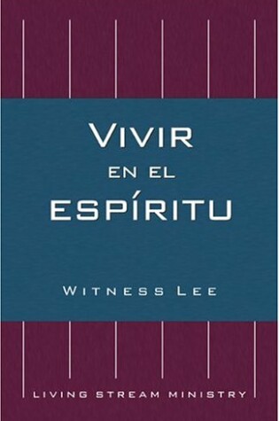 Cover of Vivir en el Espiritu