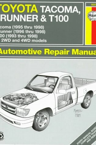 Cover of Toyota Tacoma, 4Runner and T100 Automotive Repair Manual