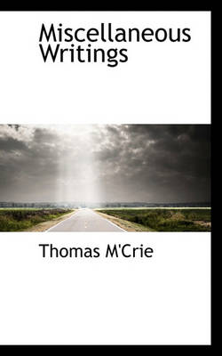 Book cover for Miscellaneous Writings