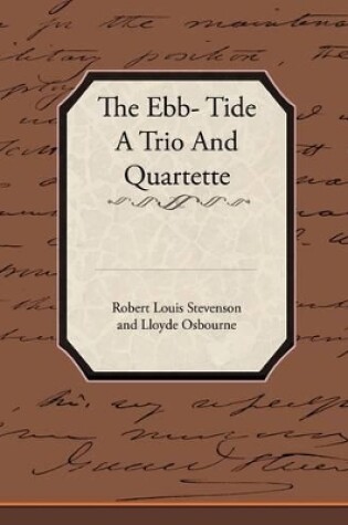 Cover of The Ebb Tide - A Trio and Quartette