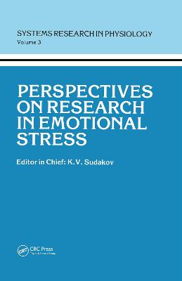 Cover of Perspectives on Research in Emotional Stress
