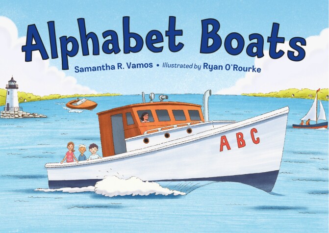 Book cover for Alphabet Boats