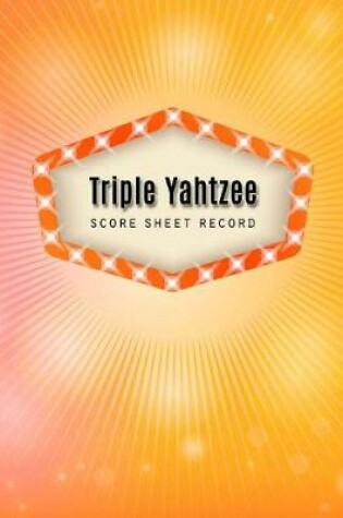 Cover of Triple Yahtzee Score Sheet